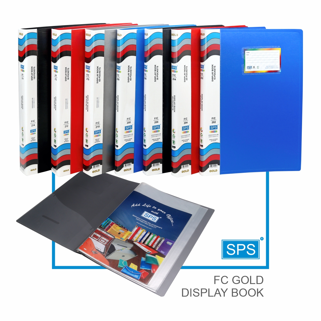 FC GOLD DISPLAY BOOKS